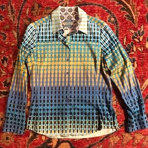 EUC Robert Graham women’s medium button down